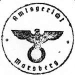 Siegel Amtsgericht Marsberg 1934 bis 1945 (ohne nationalsozialistische Symbole)